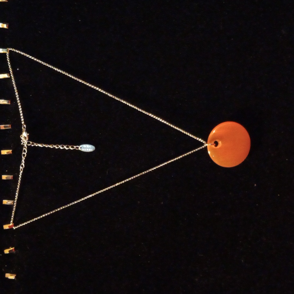 18+2" Adia Kibur marked geometric necklace